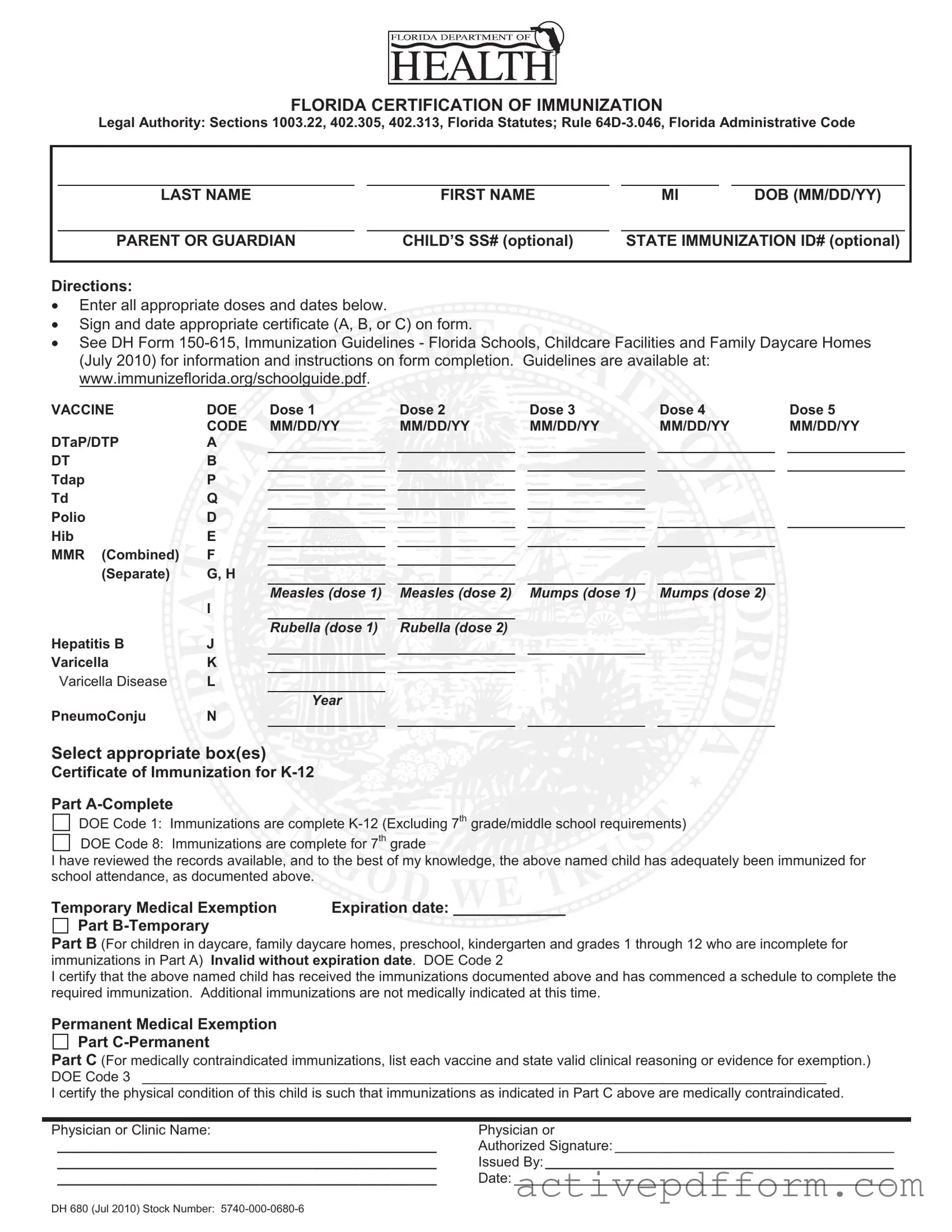 Free 680 Template