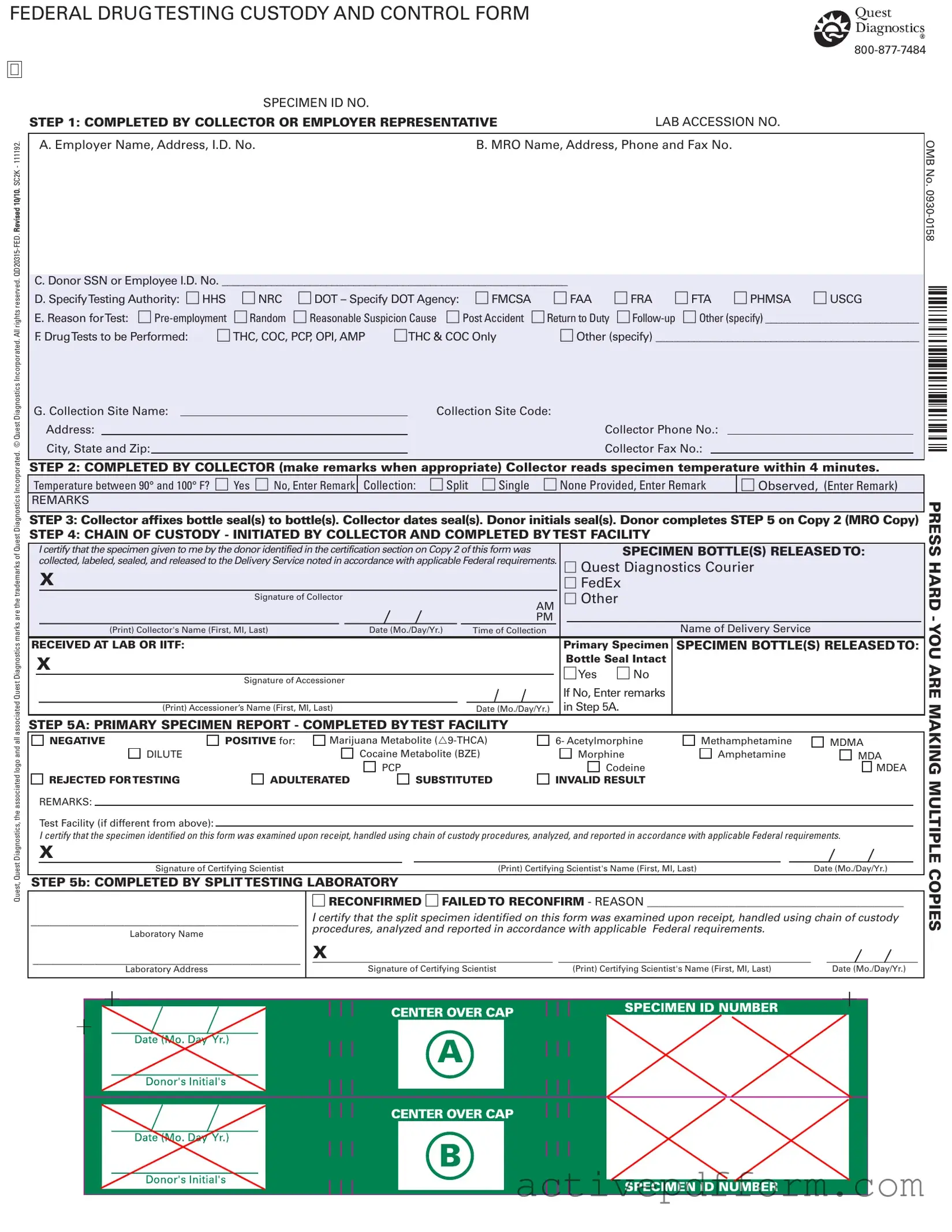 Free Drug Screen Template