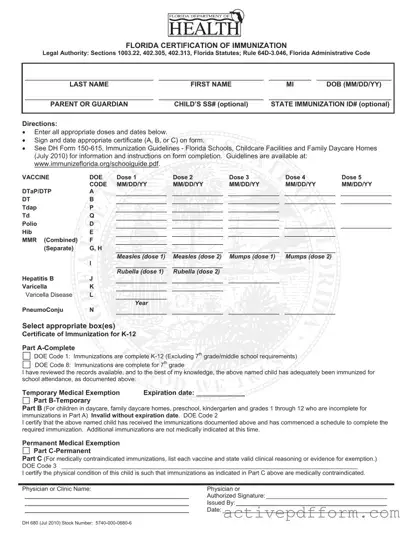 Free 680 Template