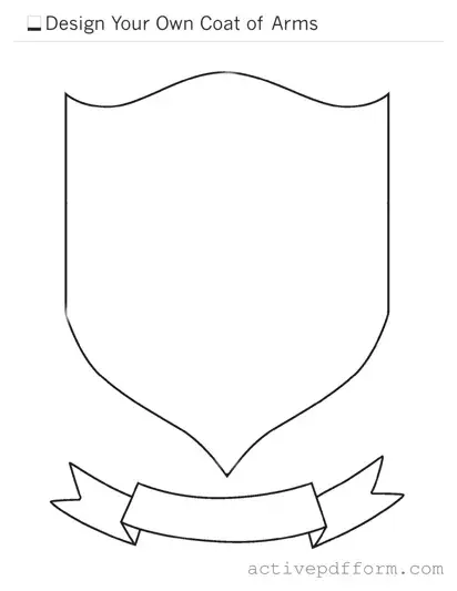 Free Coat Of Arms Template
