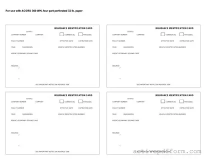 Free Acord 50 WM Template